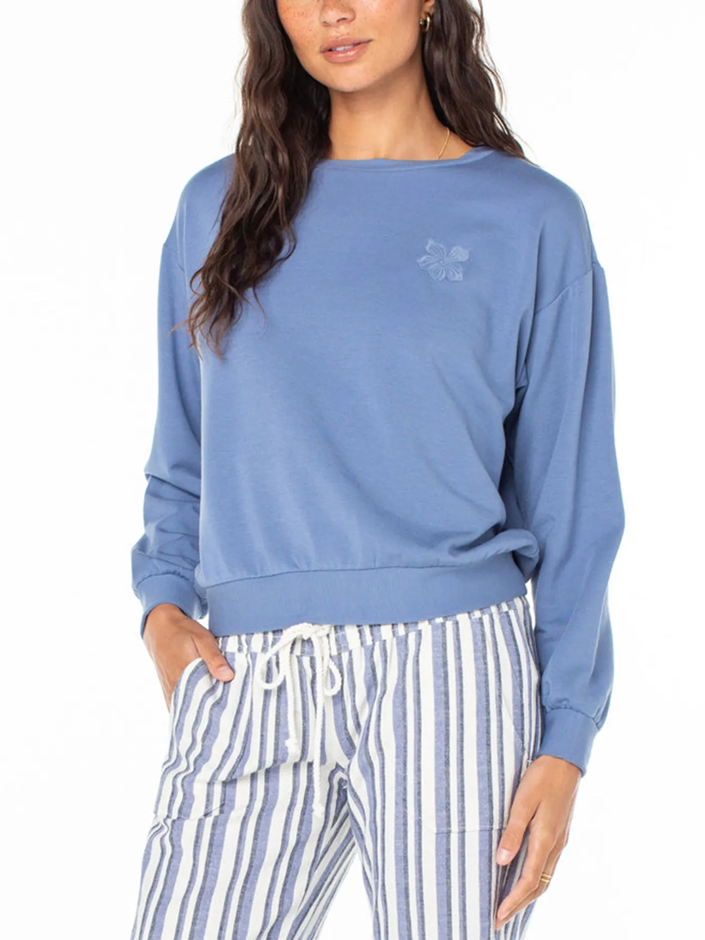 Surfing By Moonlight Crewneck Sweatshirt