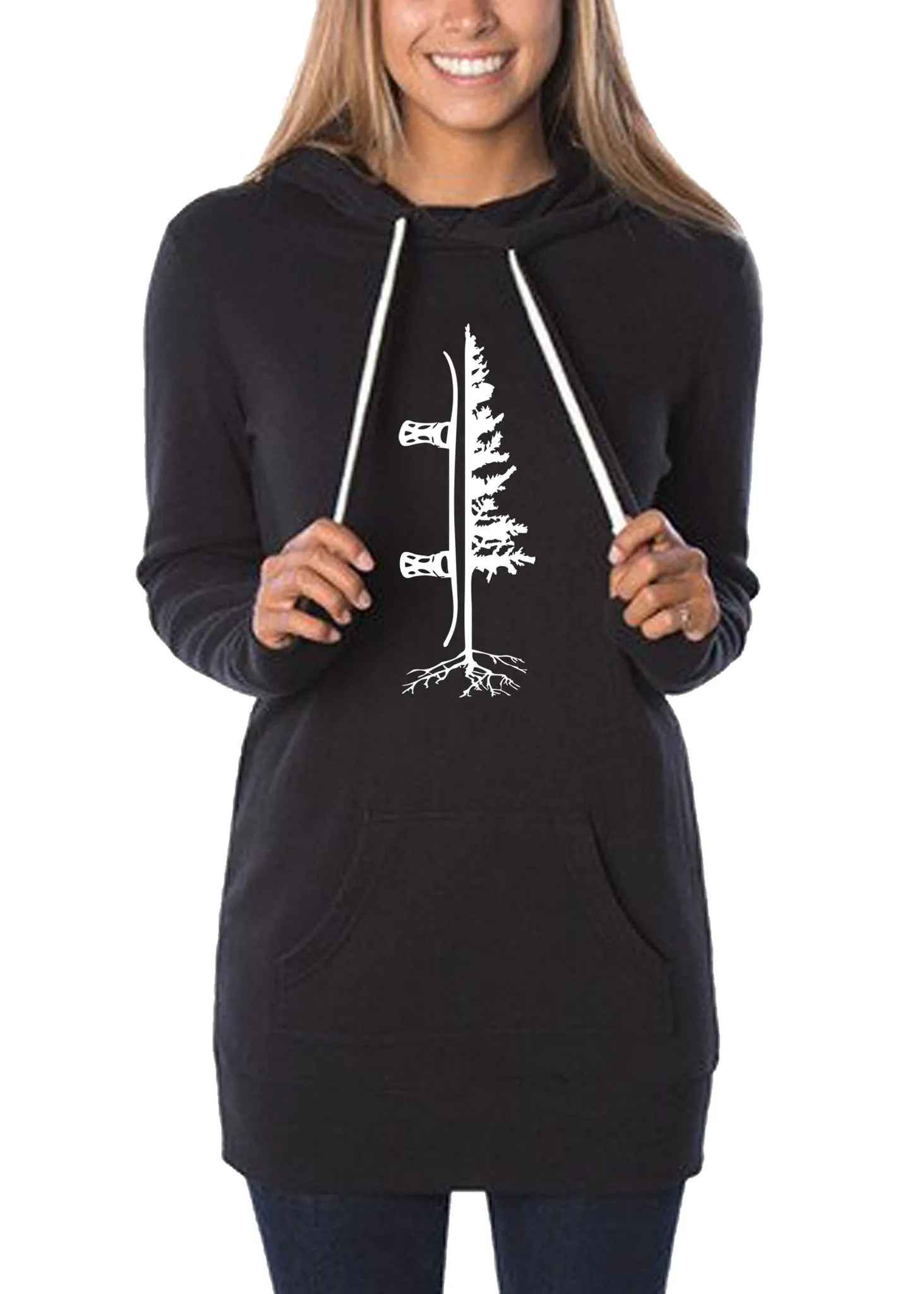 The Dress Hoodie 2.0 - Black/White