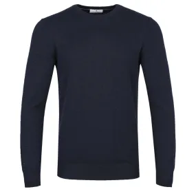 Thomas Maine Crew Neck Cashmere Knitwear in Black