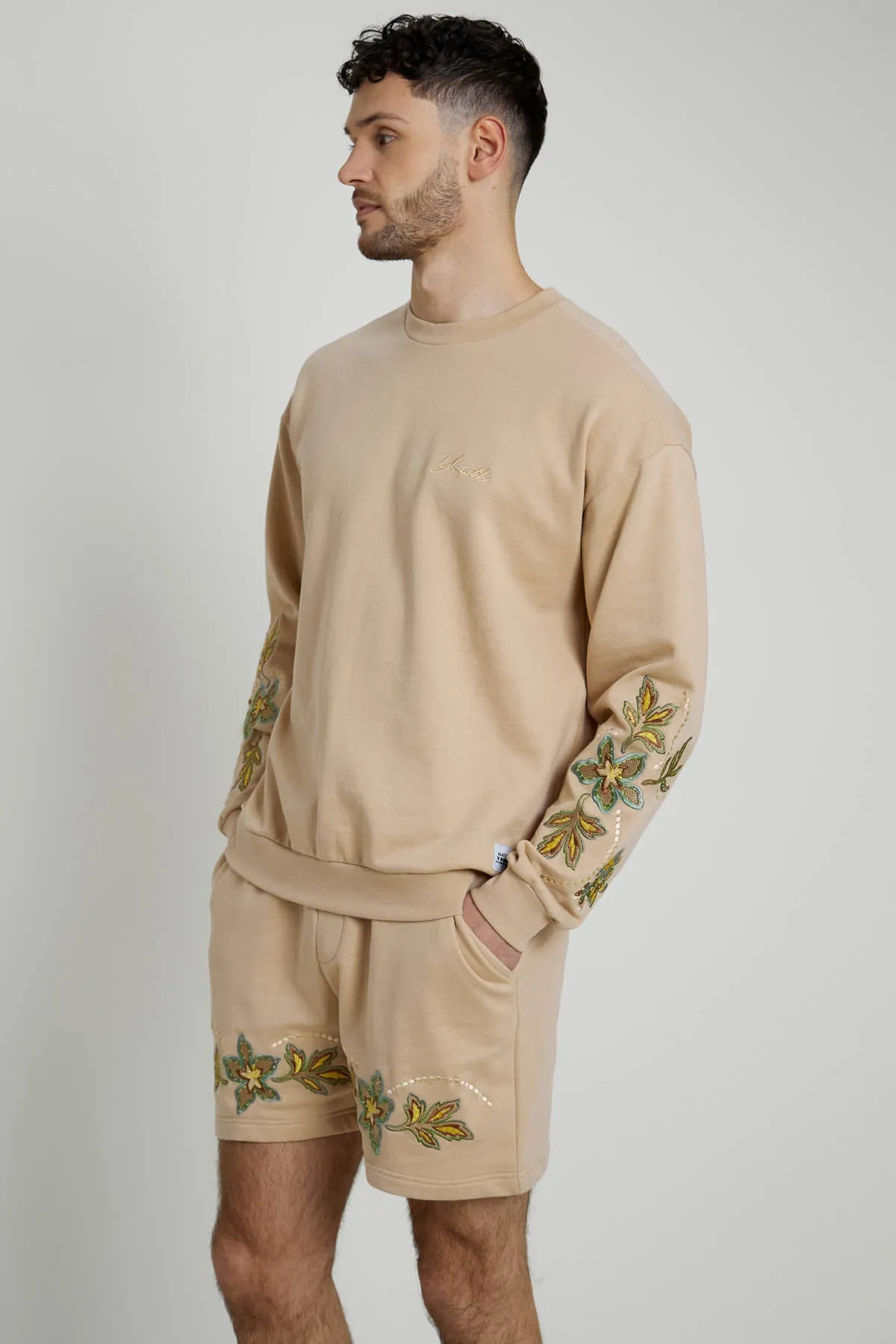 TINEZ EMBROIDERED SWEATSHIRT