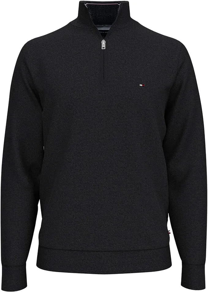 Tommy Hilfiger Bill Quarter Zip Mock Neck