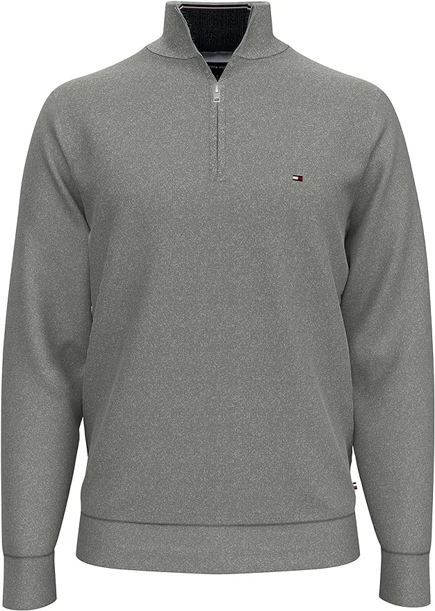 Tommy Hilfiger Bill Quarter Zip Mock Neck