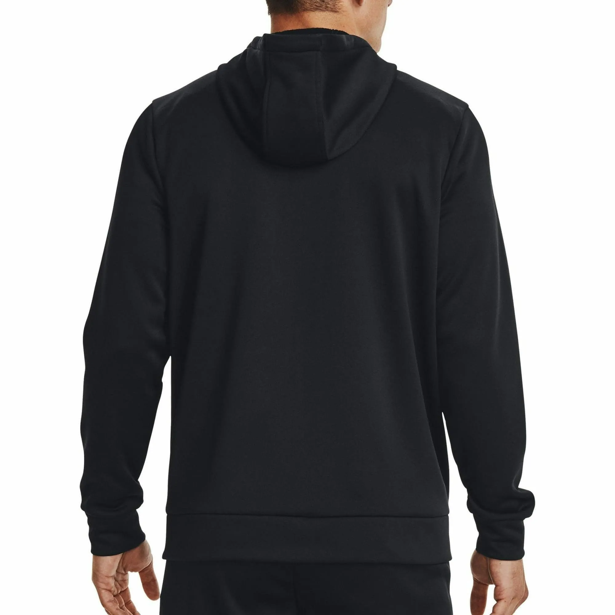 Under Armour Fleece Full Zip Mens Training Hoody - Black