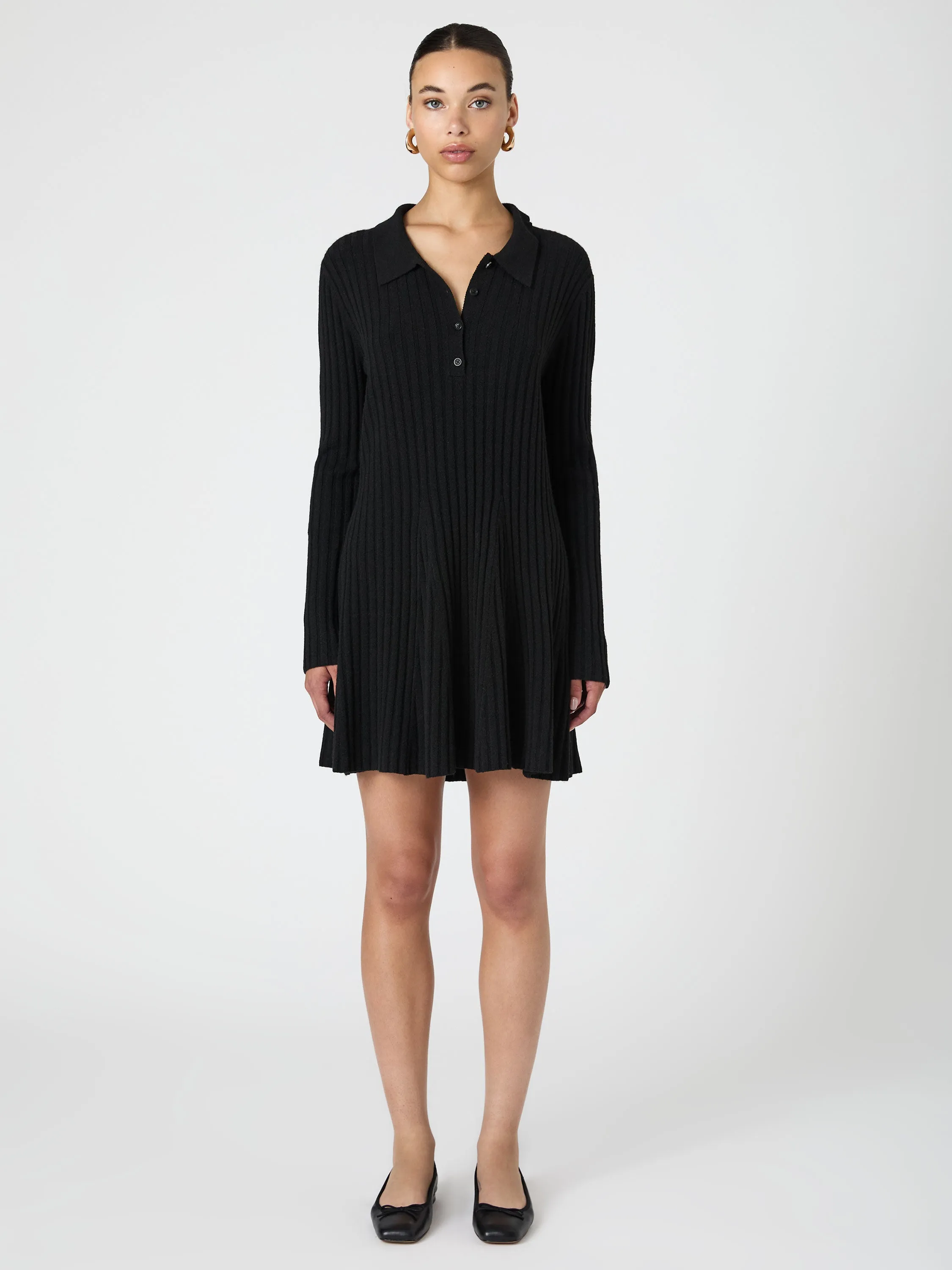 Vhari Button Up Dress