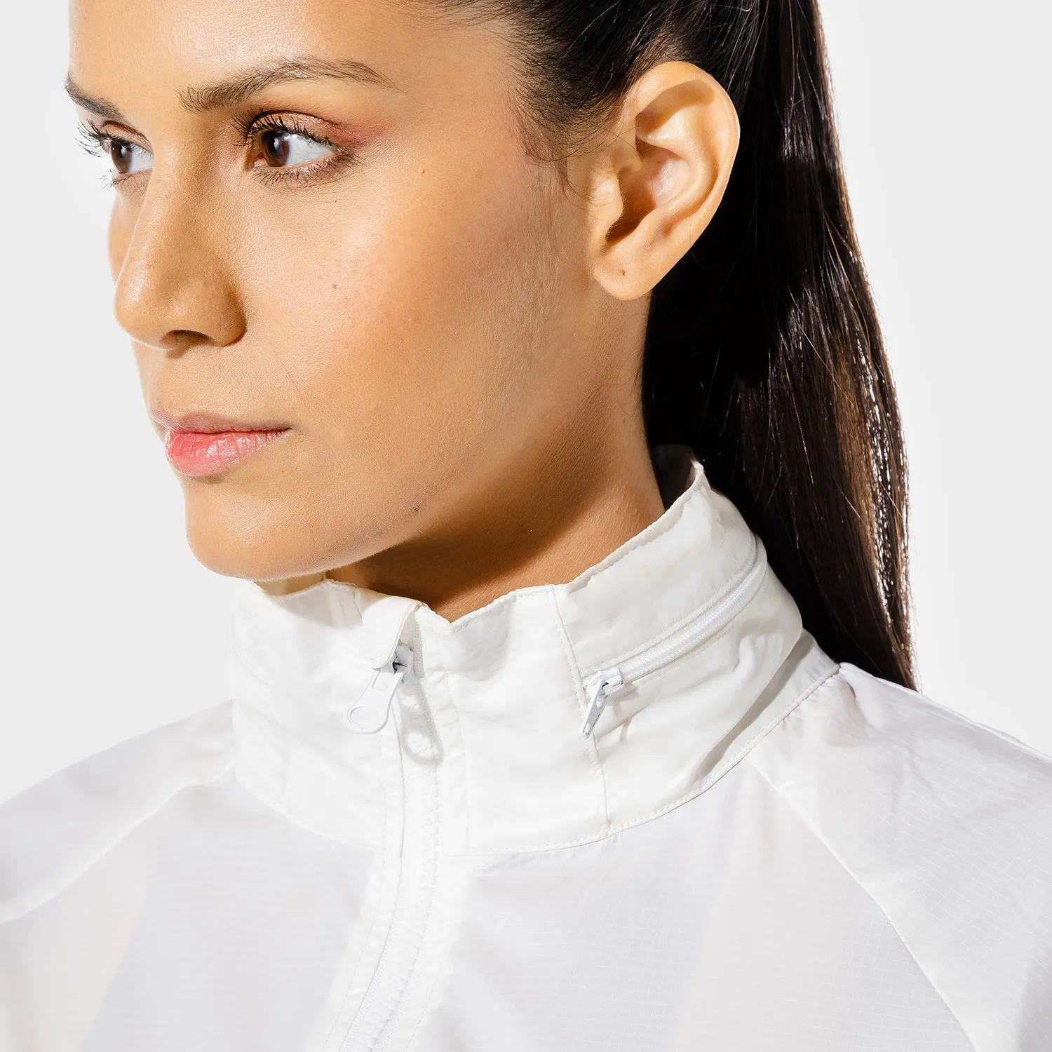 Women's Fitness - Long Jacket - Blanc De Blanc