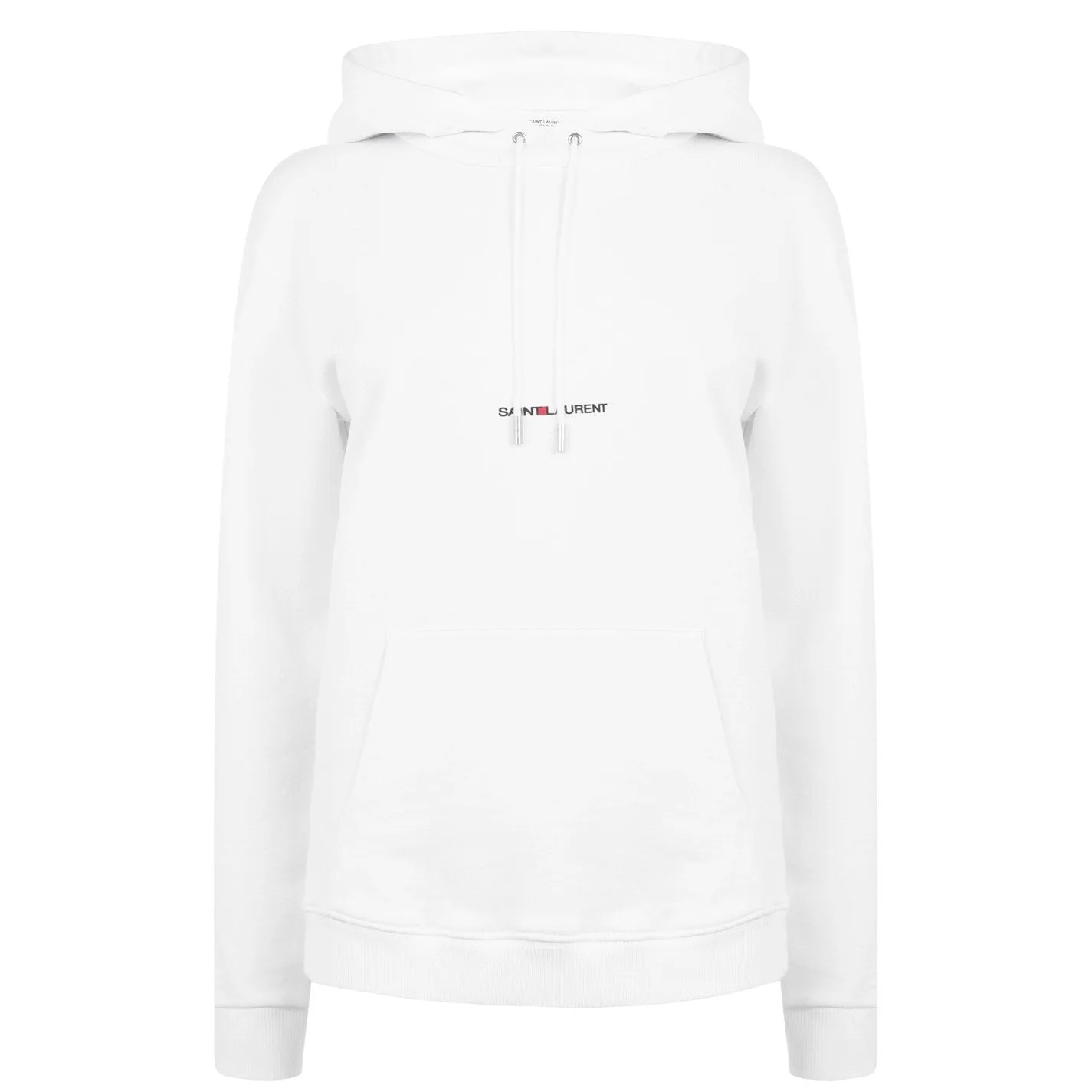 Womens Saint Laurent White Hoodie