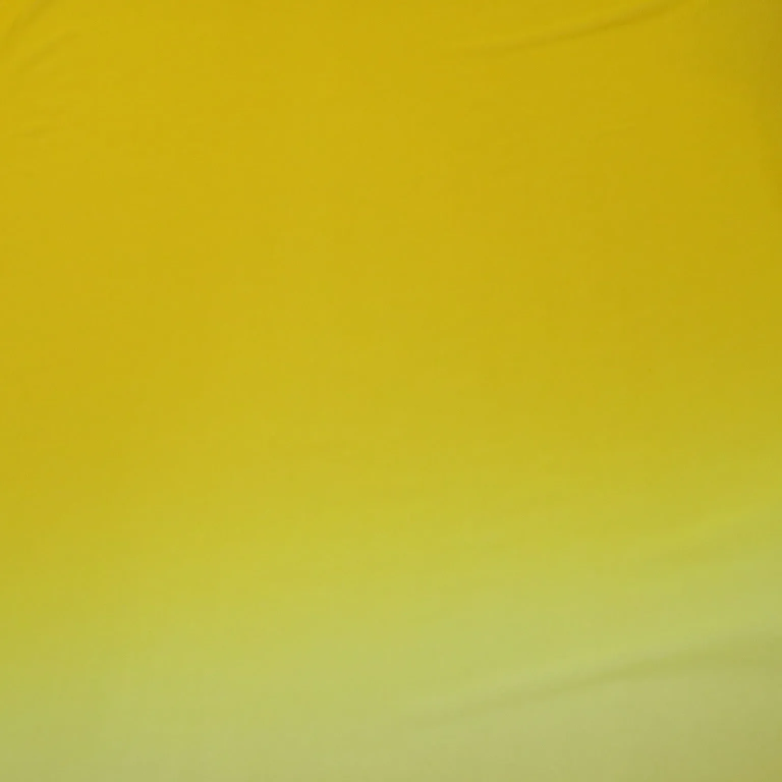 Yellow to Mustard Degradé Ombré Sheer Chiffon Polyester Fabric